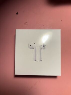 Apple White Wireless Earbuds Box - White